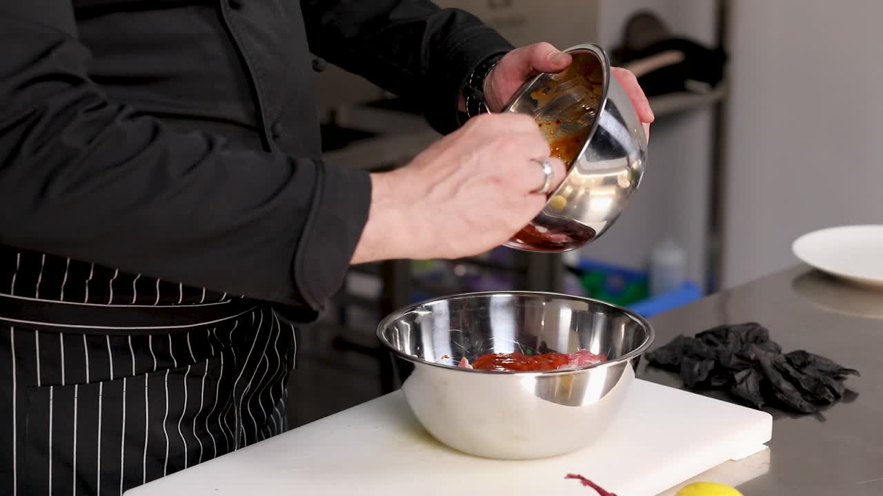 셰프 마리네이트 돼지고기