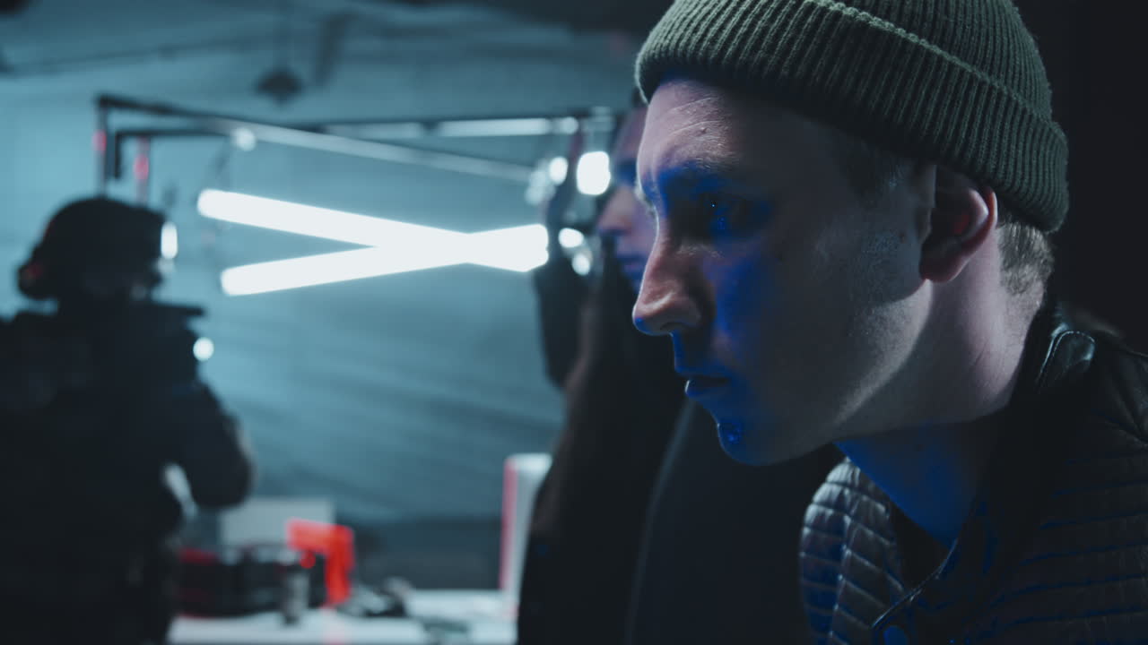 People Being Arrested by SWAT Team