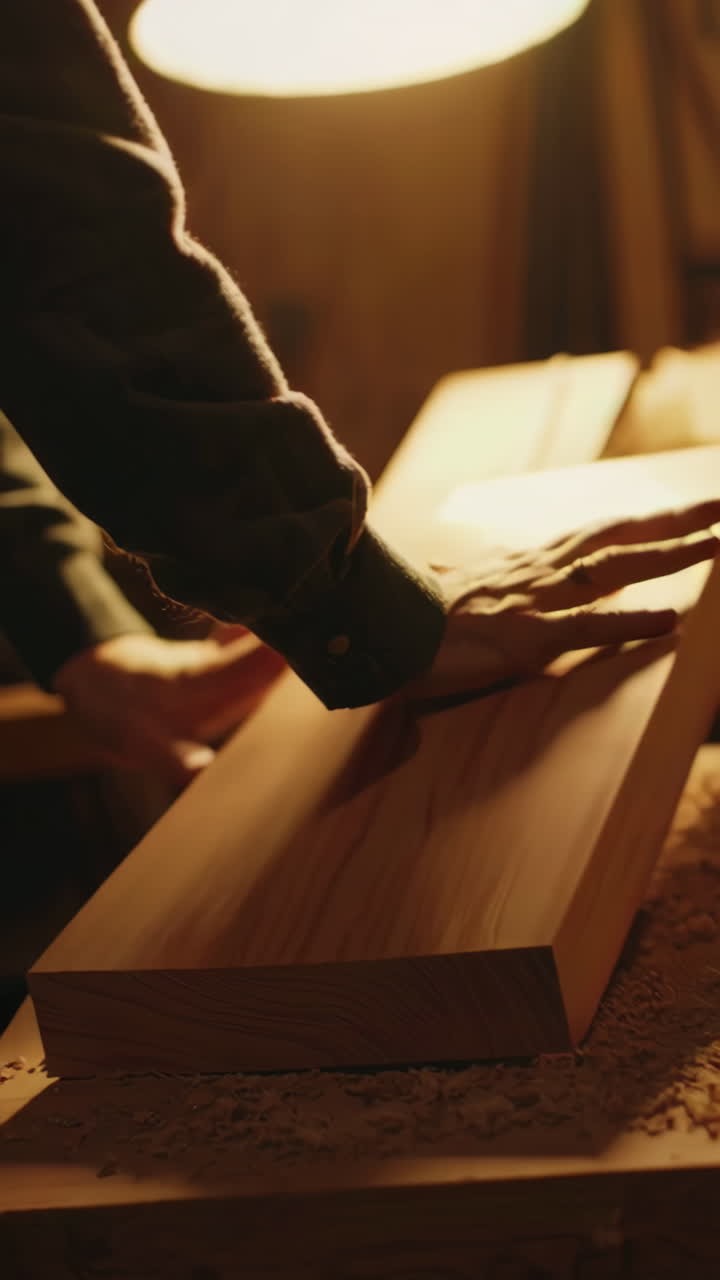 Woodworking Process: Planing a Plank