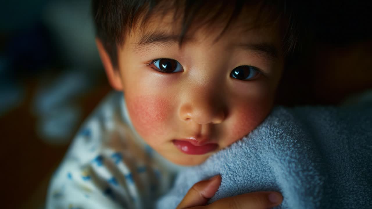 An Innocent Child's Expression of Curiosity and Wonder: Capturing the Emotions of Youth Through a Playful Encounter That Evokes Joy and Tenderness in Everyday Life