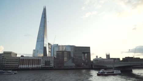 london skyline with the shard