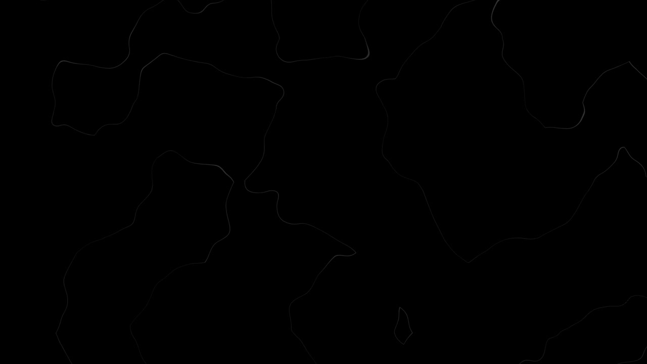 Abstract Black Background with Subtle Wavy White Lines