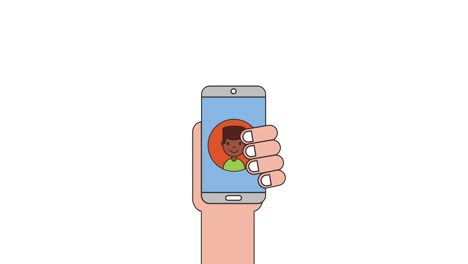 trabajo de la red de personas