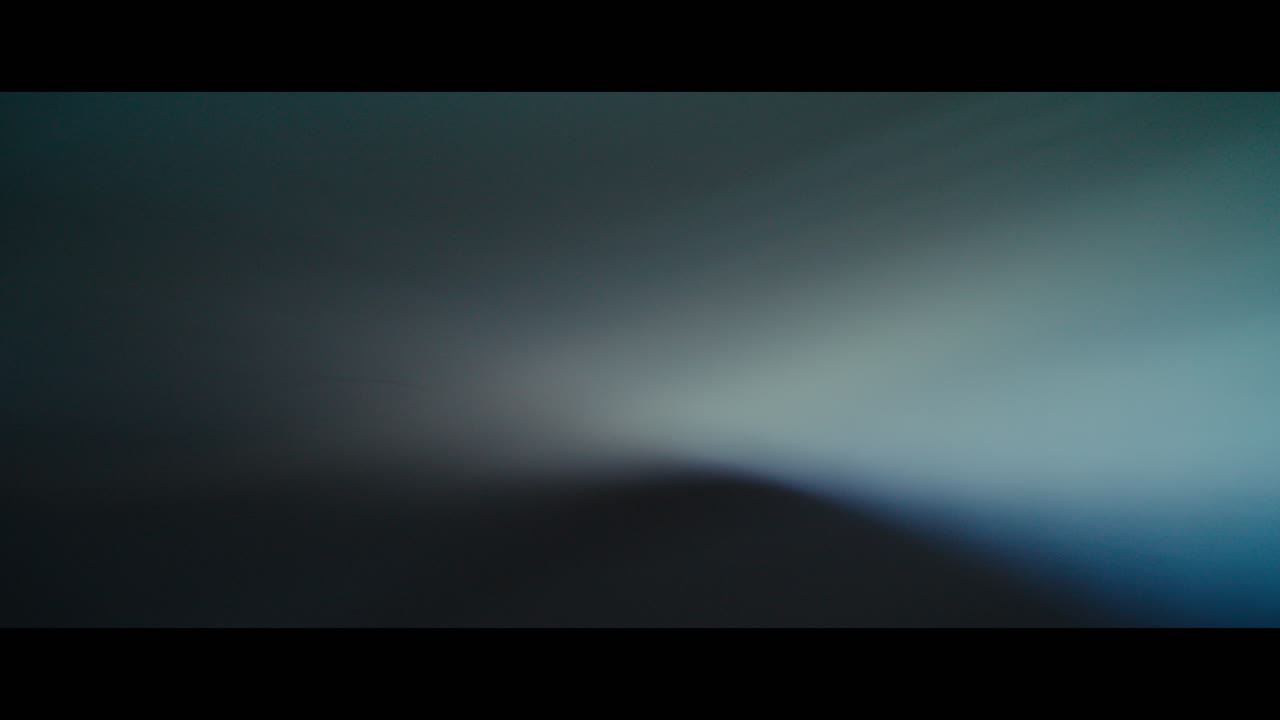 Real light leaks created by whacking an anamorphic lens