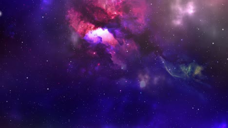 view of  deep space background nebula 4k