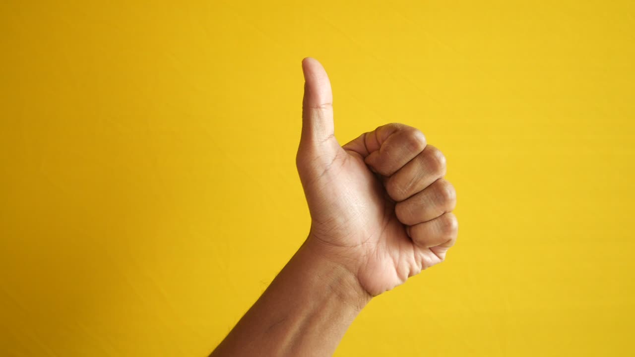 Thumbs Up Gesture