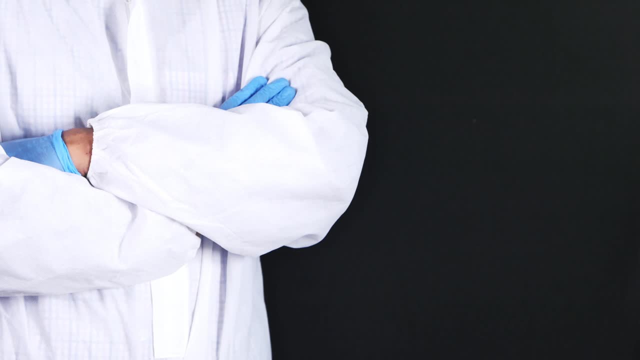 Person in Protective Clothing