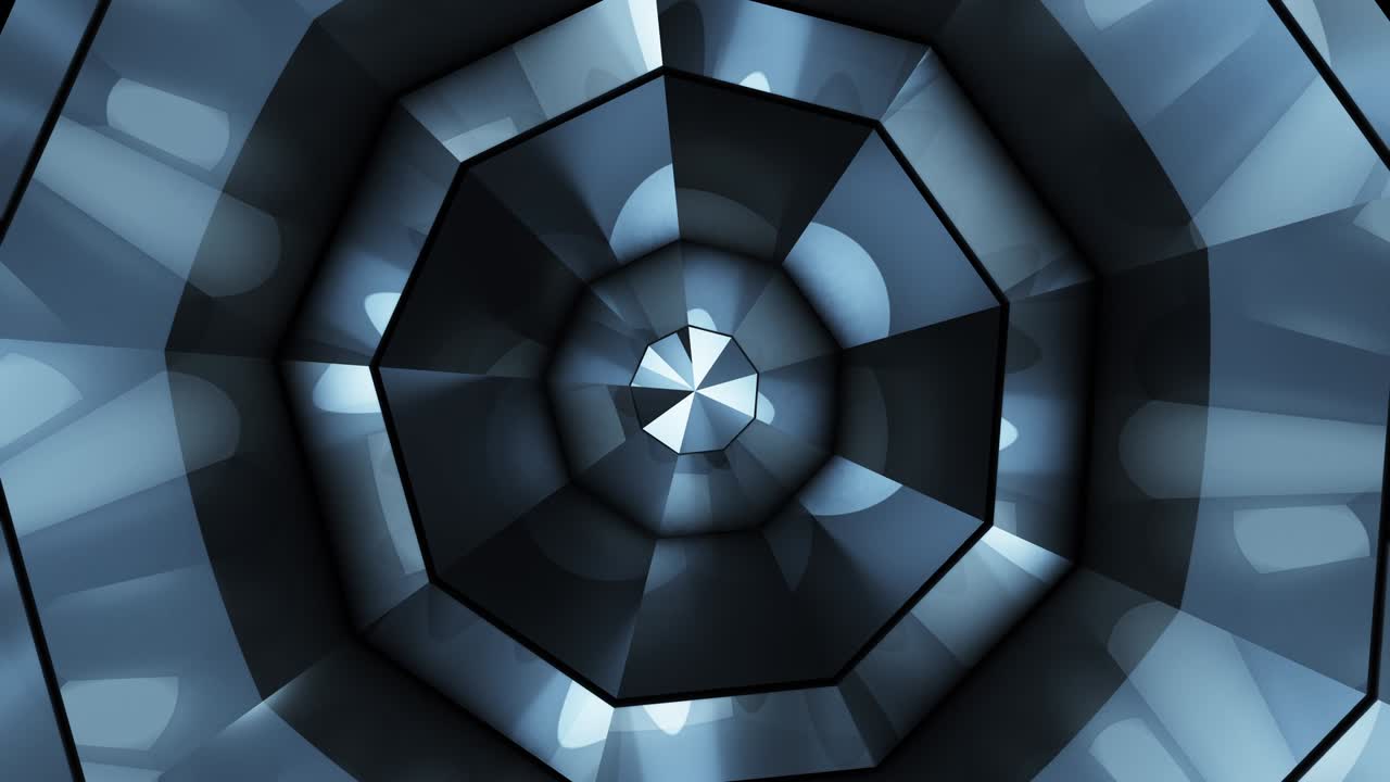 renderizado en 3d de espejos con fondo giratorio