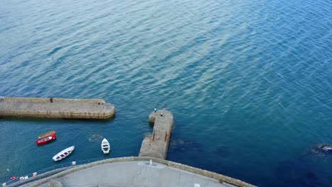 coliemore harbour, dalkey, dublin, ireland, september 2021