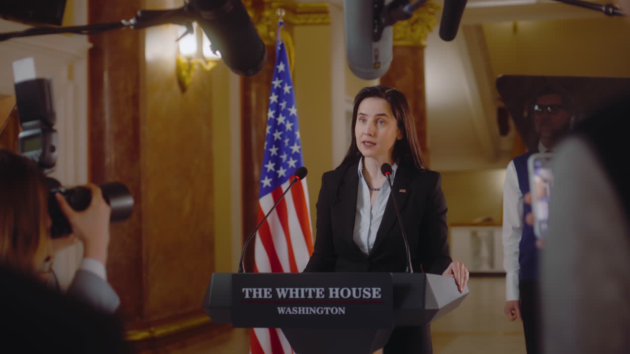 백악관 기자회견