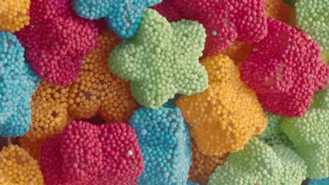 colorful star-shaped beaded candies