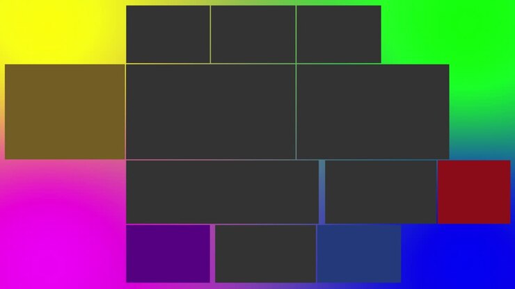Arranging many geometric shapes in harmony - Abstract Squares background - Glowing Blocks Loop with particles - Abstract Blocks Background - Abstract background slow motion glowing animation of blocks.