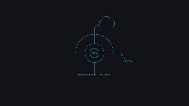 Digital Loading Interface Initializing IoT Mesh Network