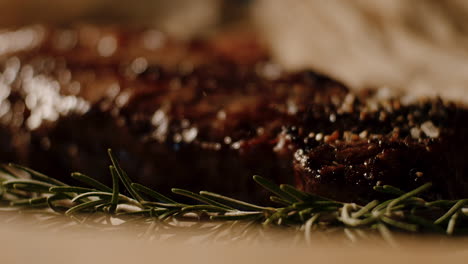 cooking a delicious grilled steak