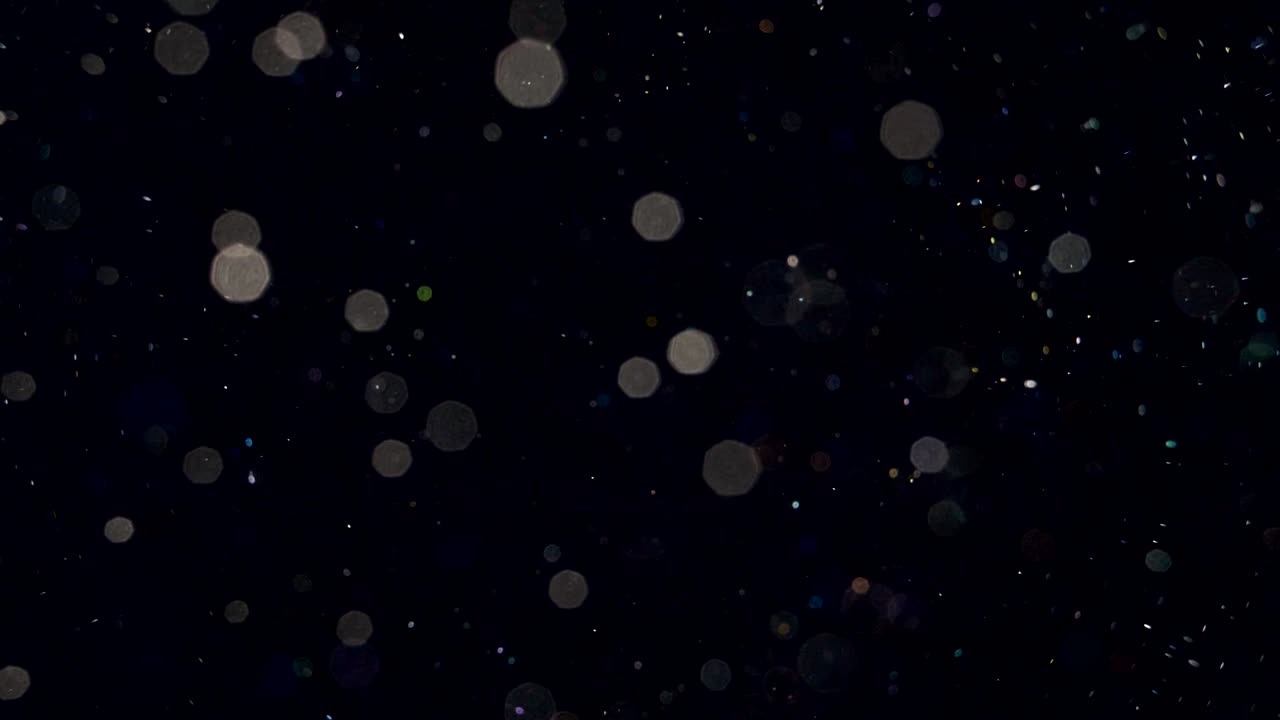 Elegant, detailed, and delightful bokeh and particles visuals with shallow depth of field underwater