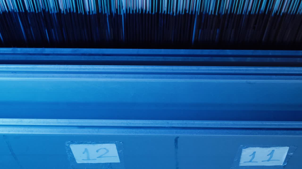 직장-3에서 직조 산업 섬유 생산