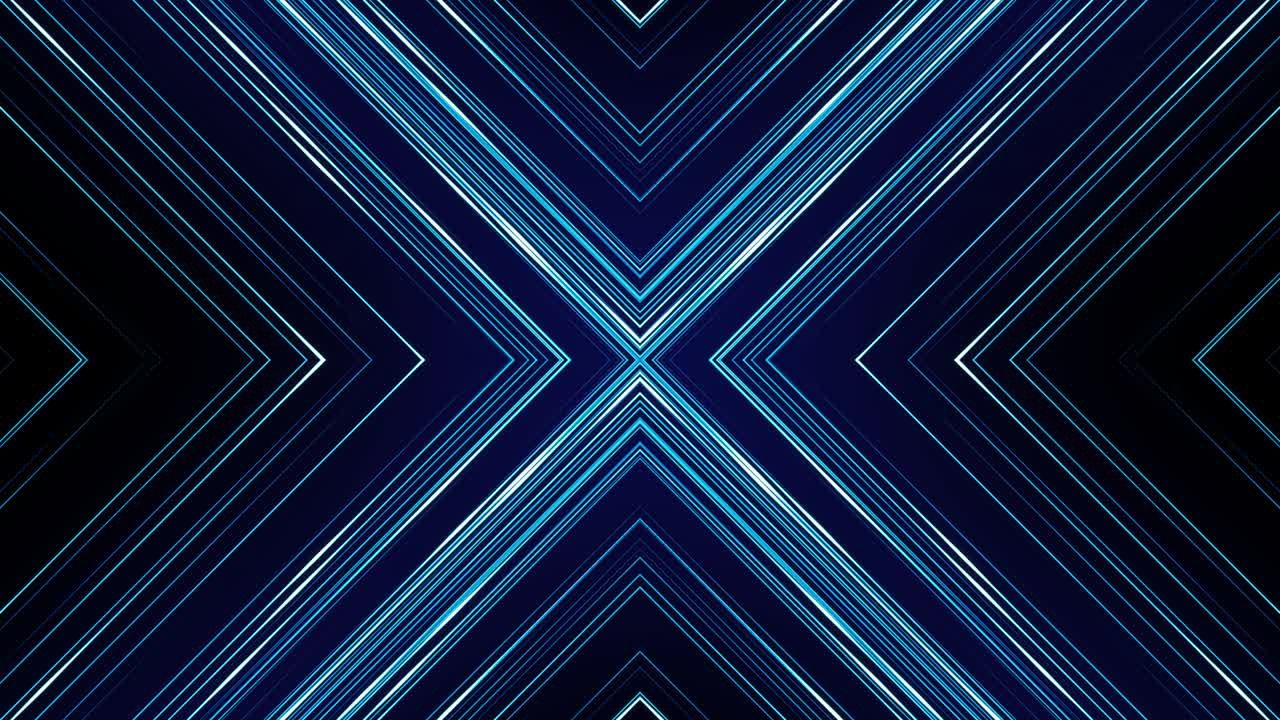 파란색의 모션 그래픽 추상적인 배경 디지털 라인 원활한 루프 비디오