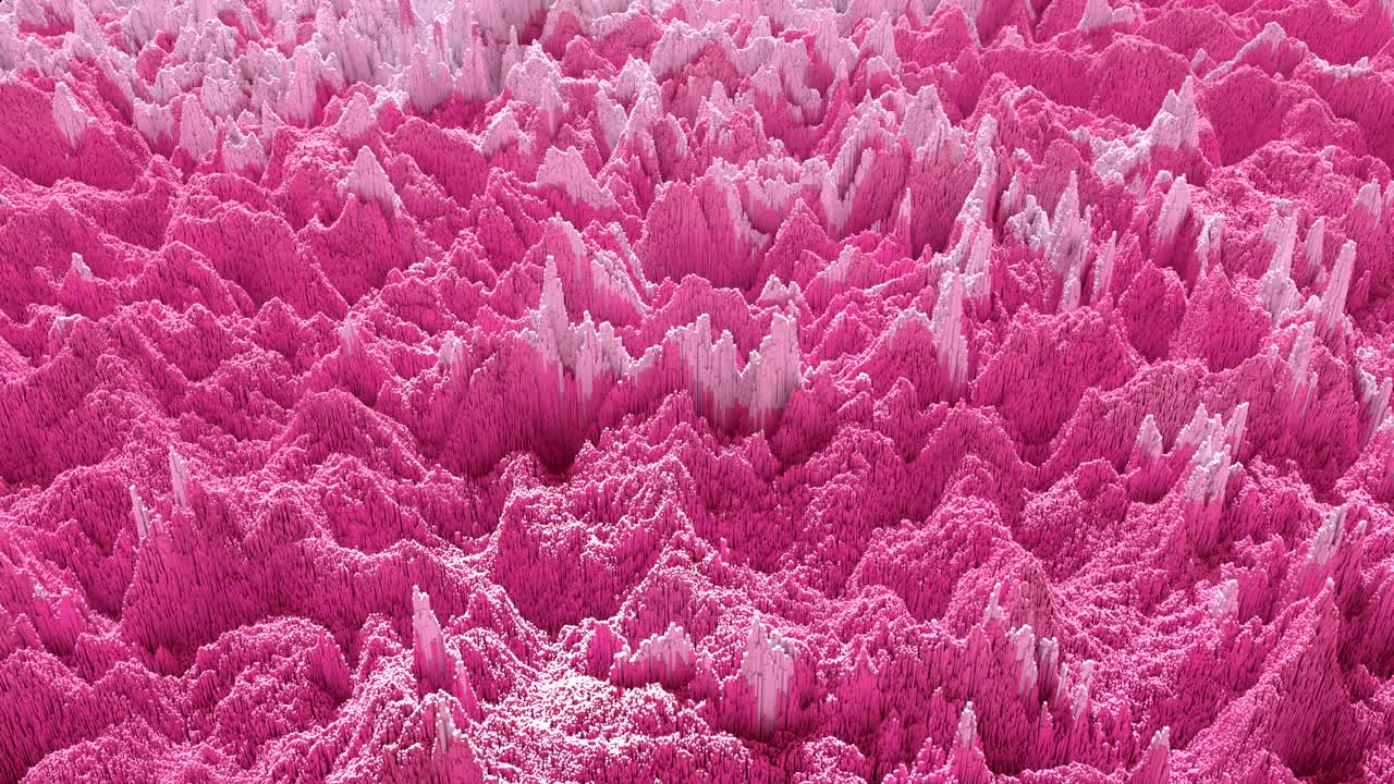 4k 추상 토포그래픽 파형