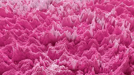 la forma de onda topográfica abstracta de 4k.