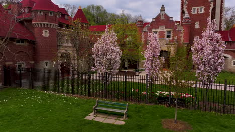 gothic architecture on the casa loma grounds in toronto