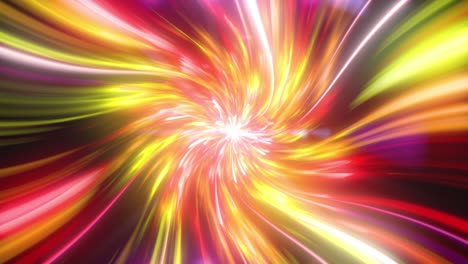 colorful abstract swirl and spiral motion effect background animation