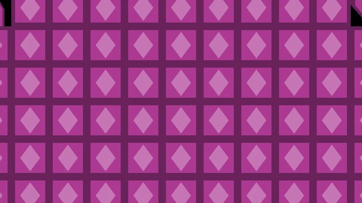 Purple Diamond Pattern