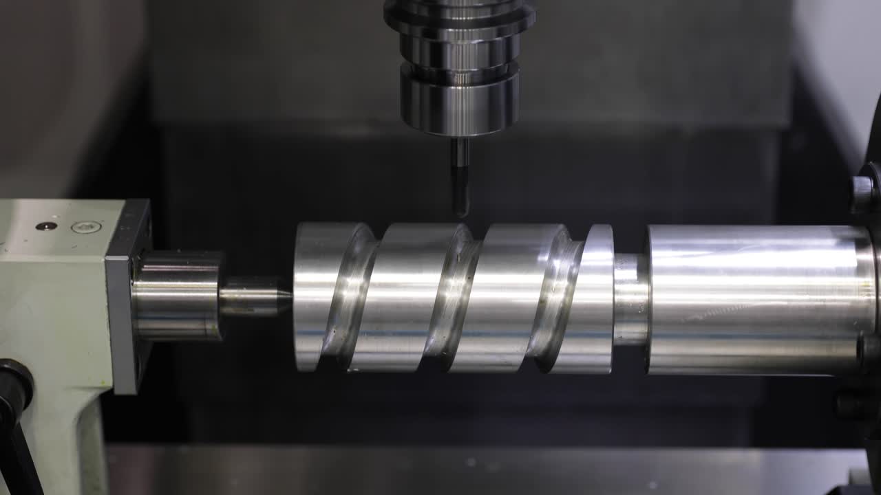 Metalworking CNC milling machine.