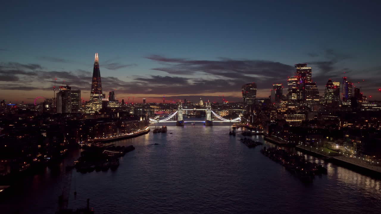 London Cityscape at Night