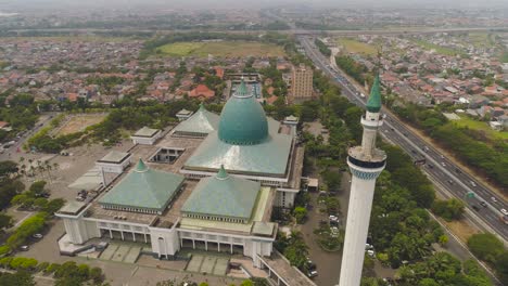 mosque al akbar in surabaya indonesia