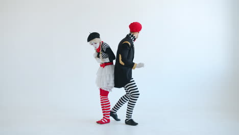 mime duo performance