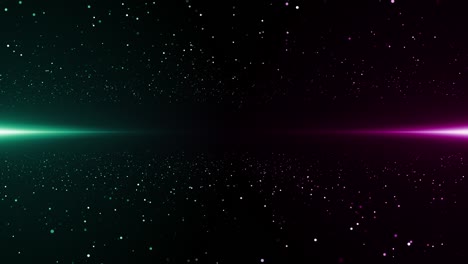 particles green pink event game trailer titles cinematic concert stage background loop