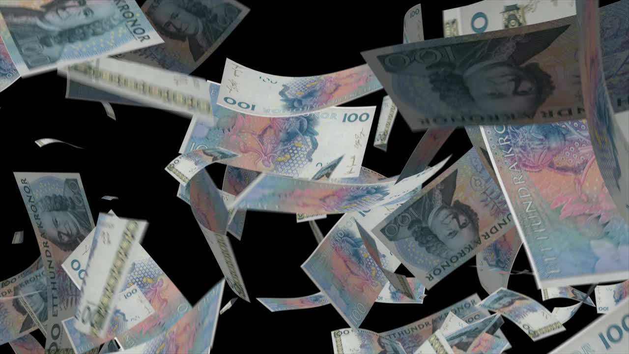 Falling Swedish Kronor