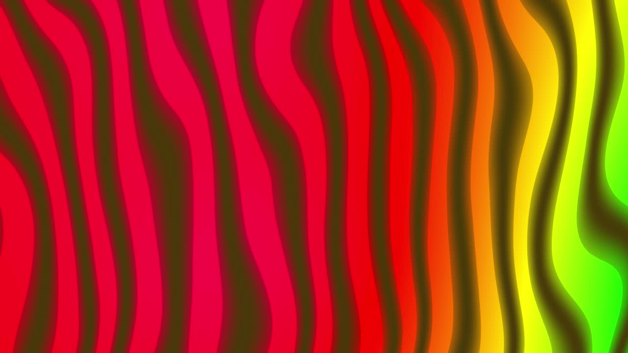 fondo de color rojo y verde abstracto línea ondulada alta y suave