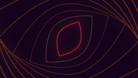 Abstract red lines creating a swirling circular pattern, evoking a sense of motion and dynamism. The image's meaning remains ambiguous due to lack of context
