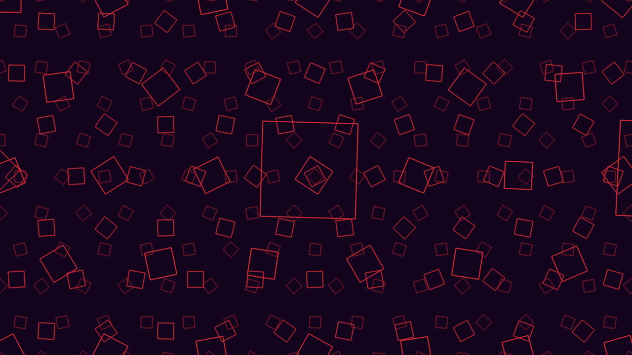 Abstract geometric pattern in red and black creates a visually striking modern design
