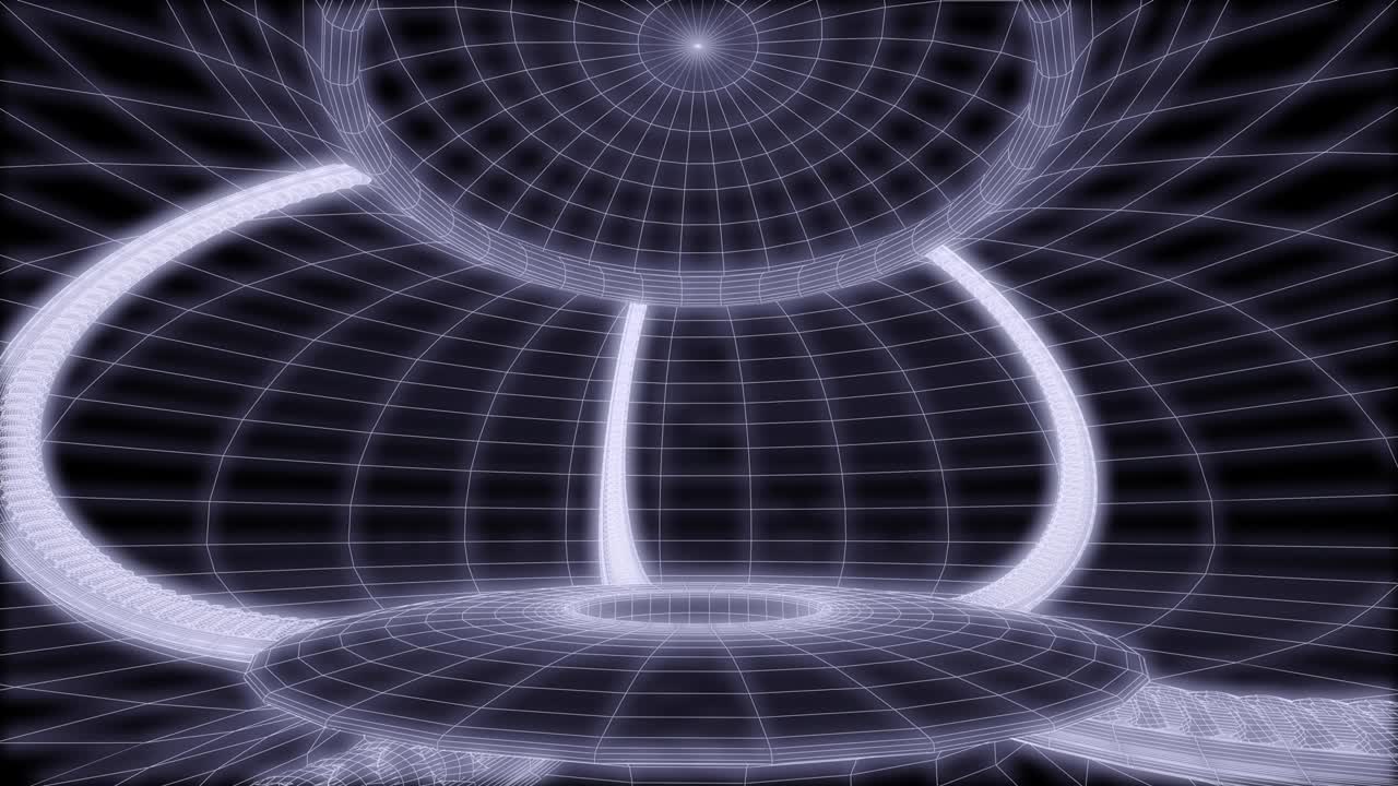 la cueva de las ondas sintéticas de ciencia ficción 3d