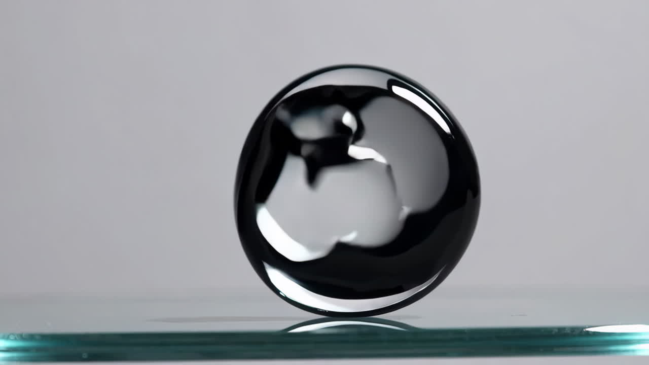 Floating Liquid Sphere