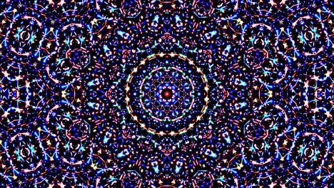 jasne abstrakcyjne światło rządzące pełnym kolorem, kaleidoskop