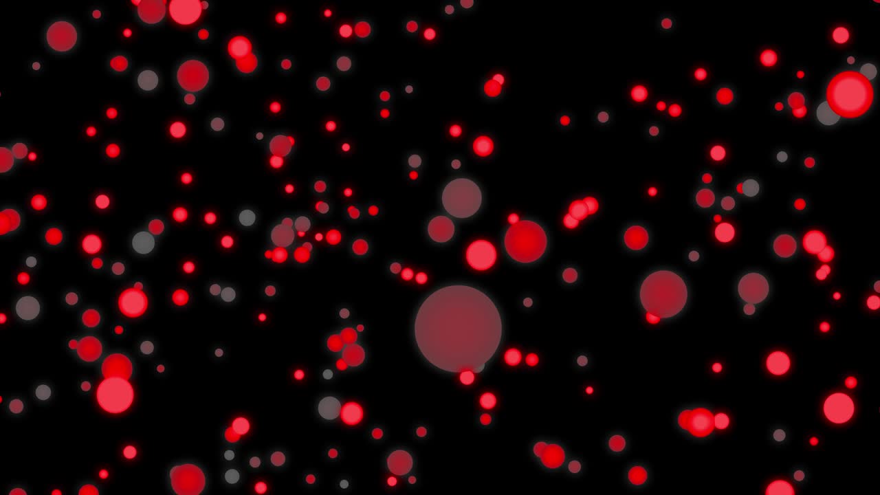 Medium size dot ball moving animation motion graphics