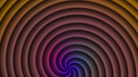 hypnosis visualization concept - endless spiral, looped video