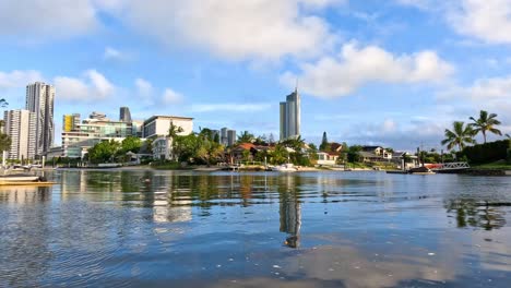 scenic boat ride through gold coast canals