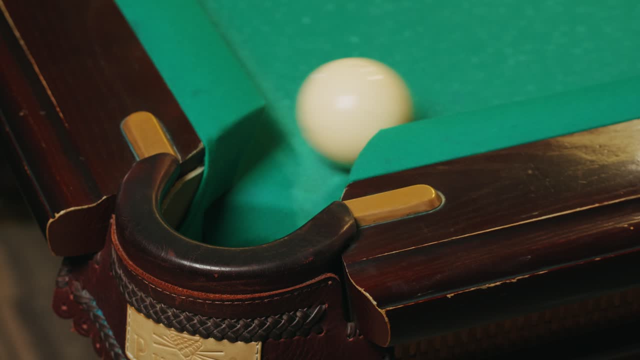 Pool Table Corner Detail