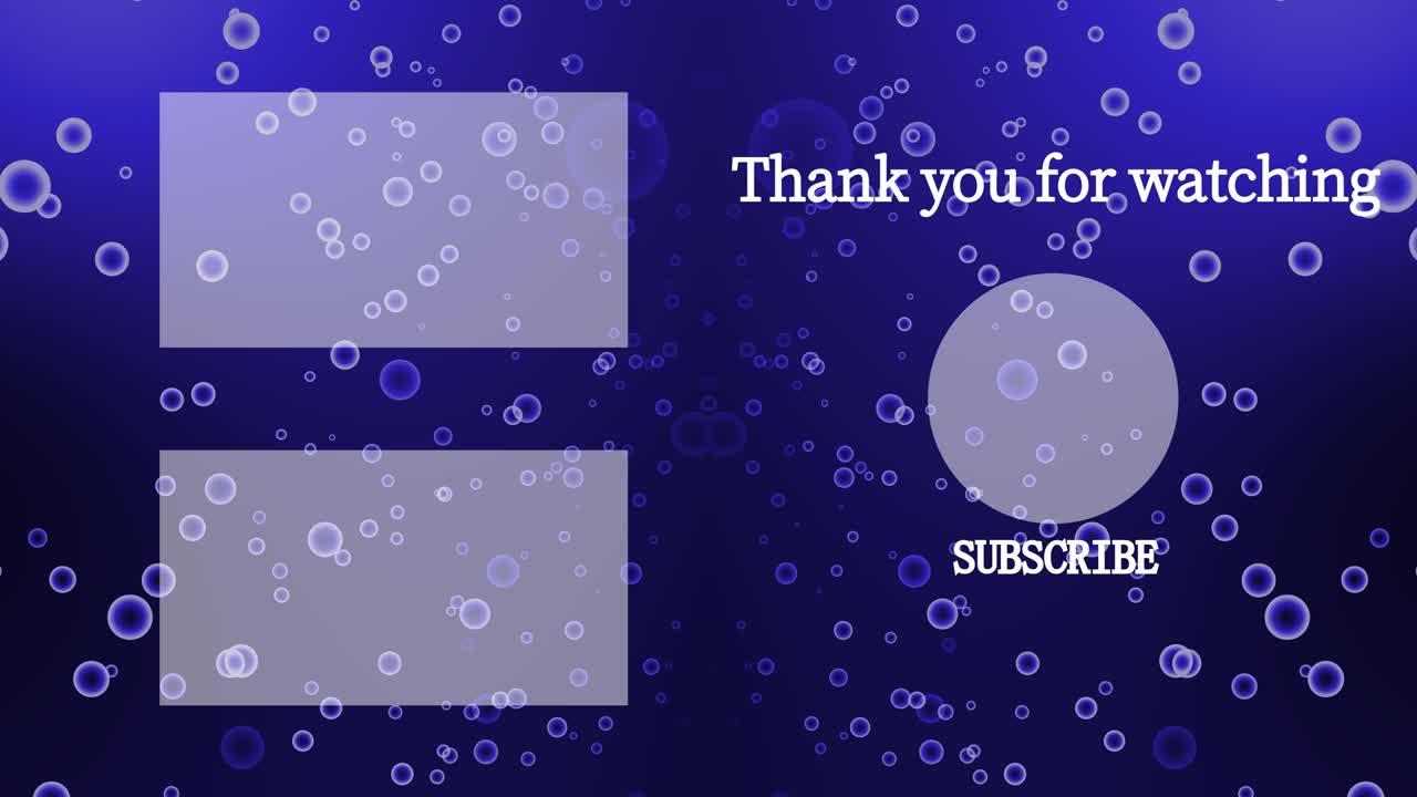 분류 거품 입자 끝 카드 모션 그래픽