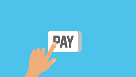 payment online digital animation