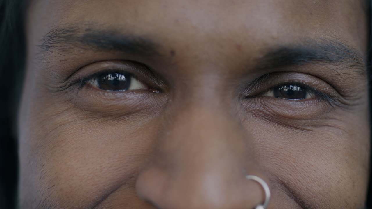 primer plano de la cara de una persona