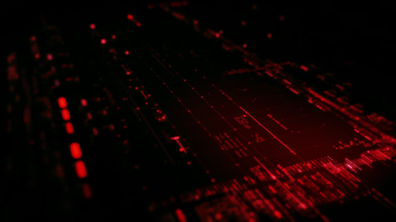 Advanced data matrix simulation UI with cutting-edge digital environment with a dynamic and immersive display of interconnected data matrix information networks systems background