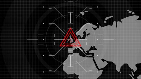 animación 2d de acercamiento a reino unido y gráficos en movimiento brexit