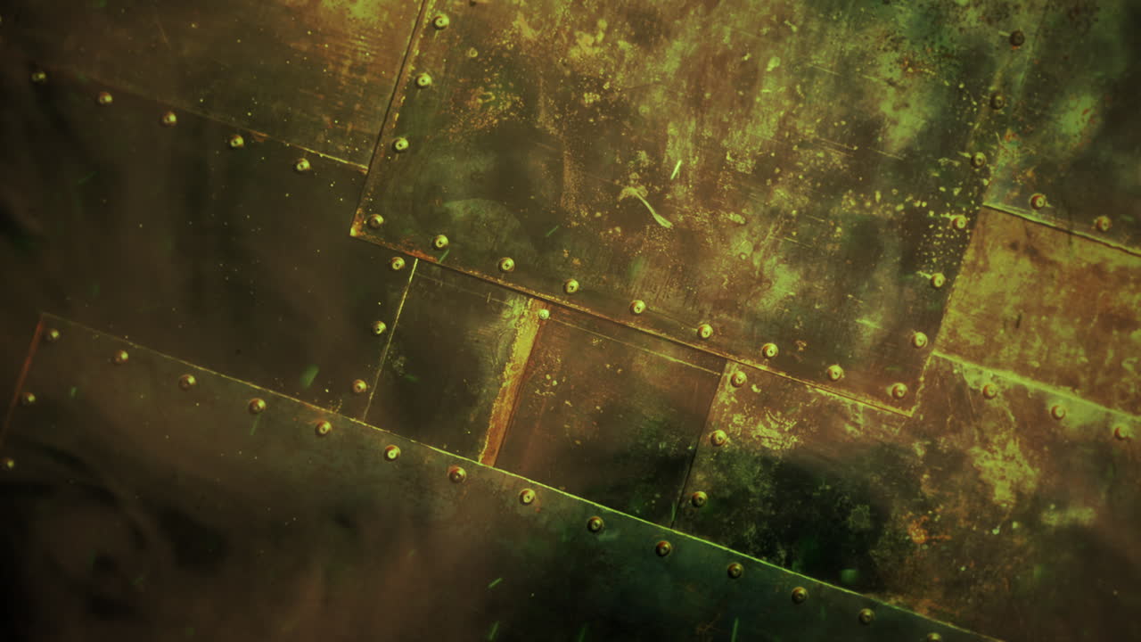 fondo cinematográfico con formas de nave espacial y cámara de movimiento 2