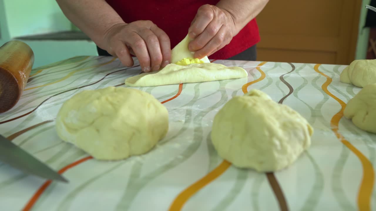 Tasty Dough For Pies Filled With Cheese