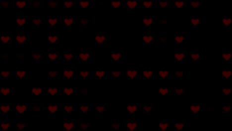 navidad abstracta y corazones rojos forma fluyendo, día de san valentín amor relación evento de vacaciones festivo
